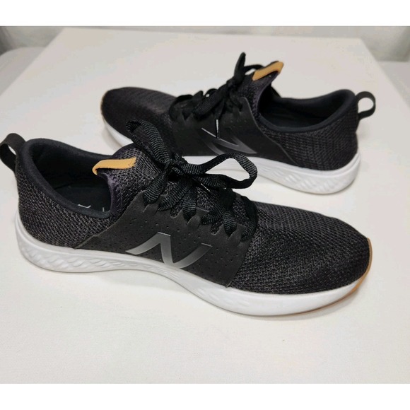 New Balance Fresh Foam Athletic‎ Mens Sneakers Mesh Size 12 Black - Picture 3 of 7